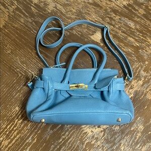 Stylish Blue Crossbody Bag